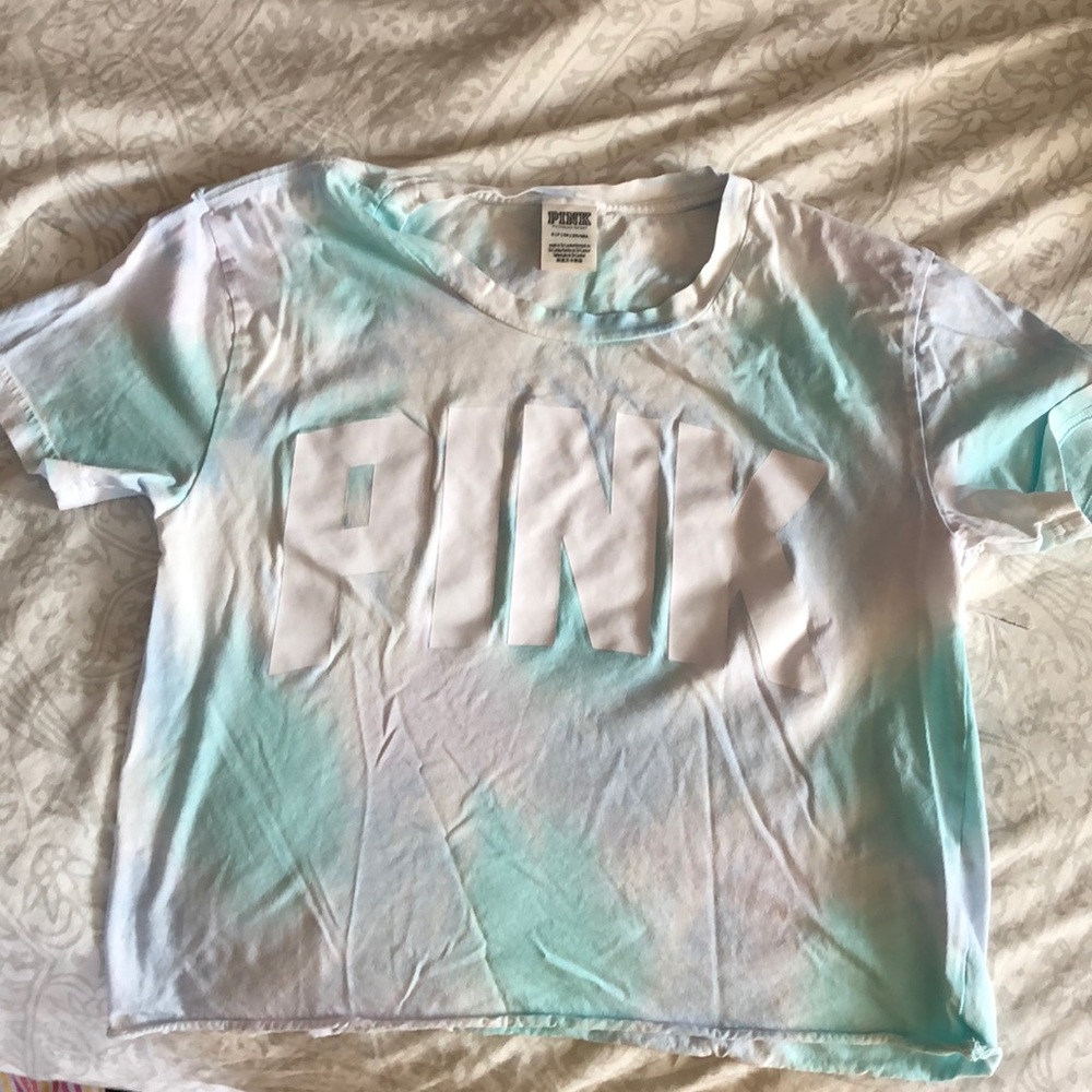 PINK cropped t-shirt